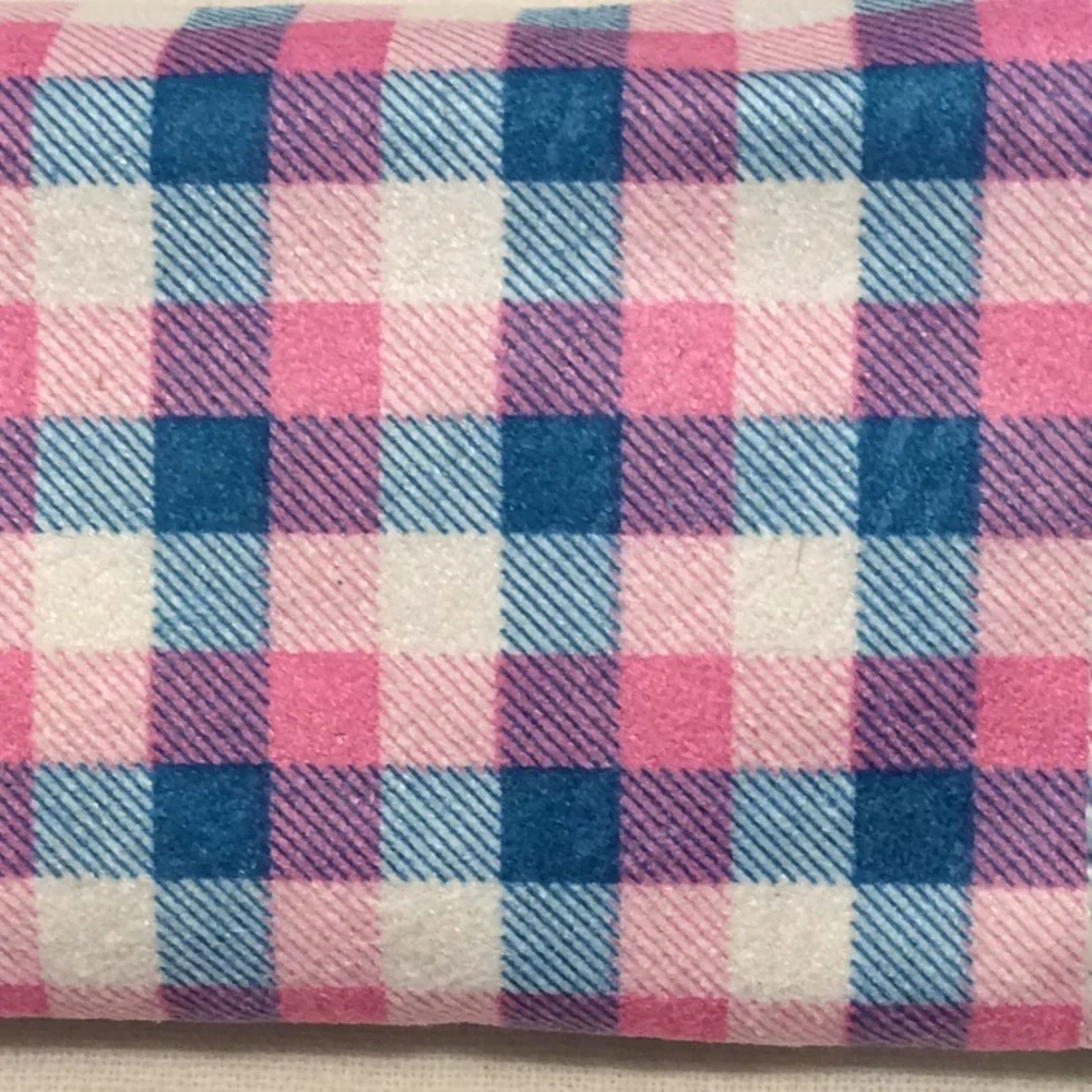 Pink & Blue Gingham Reading Glasses & MatchingCase